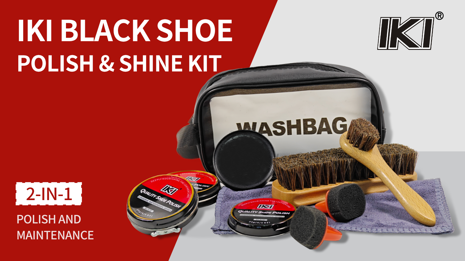 ⚜️スラーネッシュ&ケイオス２点セット⚜️ Amazon.com: IKI Leather Boot Care Kit - Shoe Polish & Shine Kit